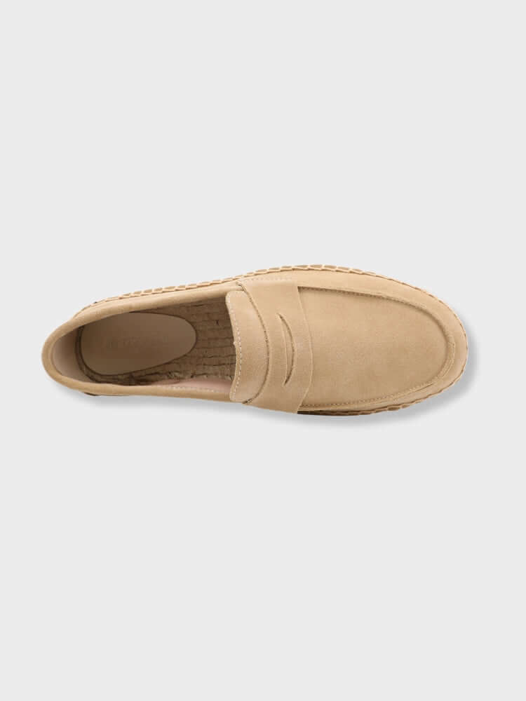 Loafers for Women Espadrilles with Suede Upper and Jute Sole for Warm Weather 6