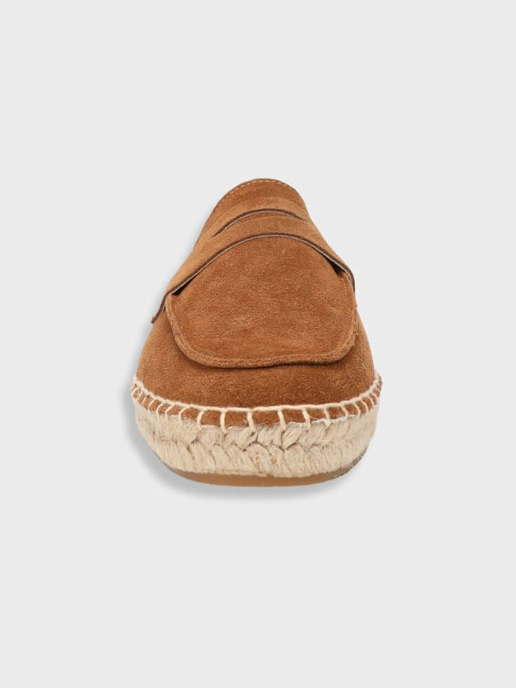 Loafers for Women Espadrilles with Suede Upper and Jute Sole for Warm Weather 3