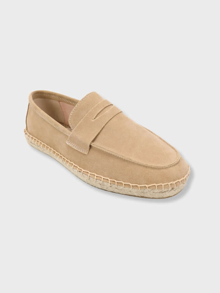 Loafers for Women Espadrilles with Suede Upper and Jute Sole for Warm Weather 5