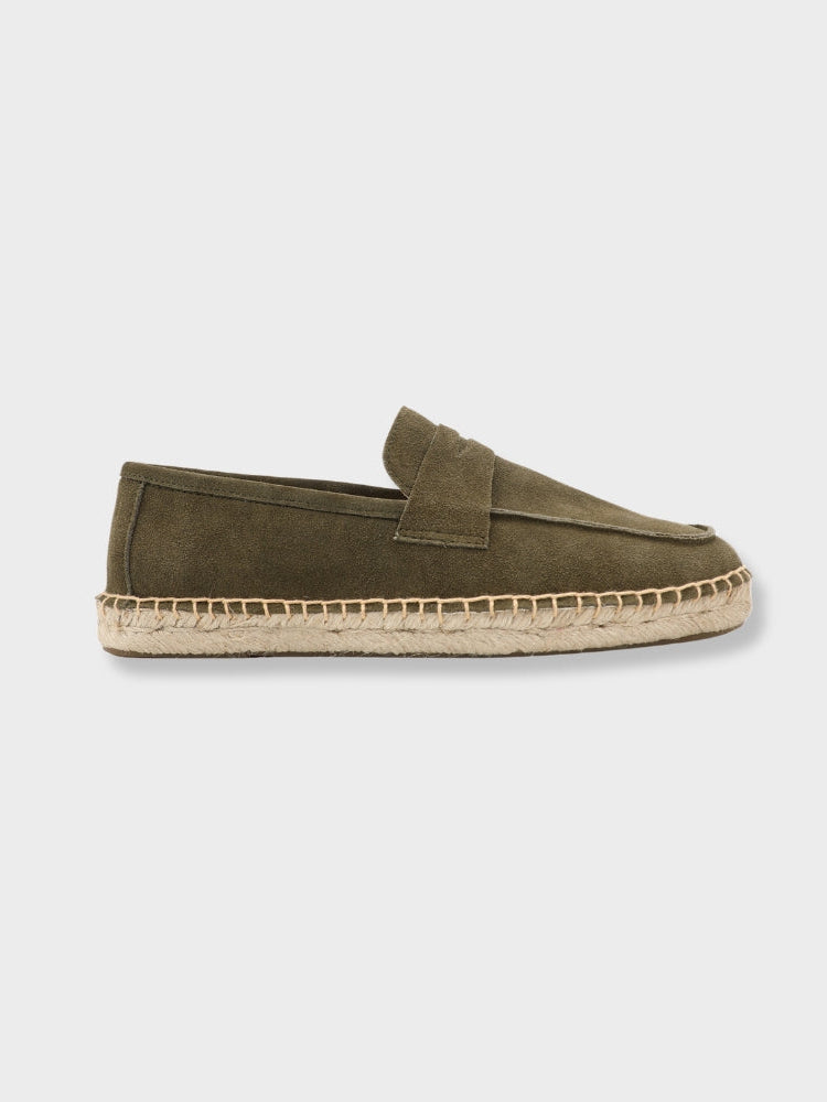 Loafers for Women Espadrilles with Suede Upper and Jute Sole for Warm Weather 7