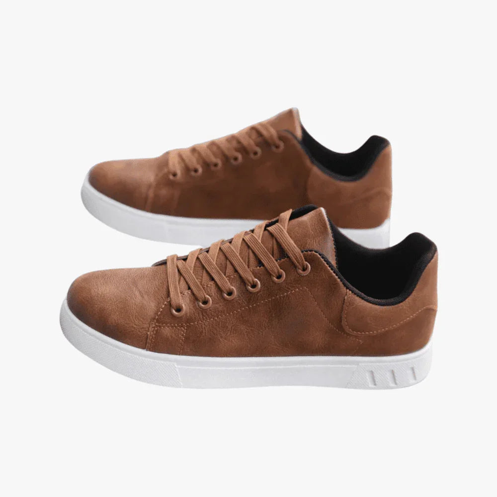 Men's Sneakers Casual Shoes with Premium Leather and Comfortable Fit
