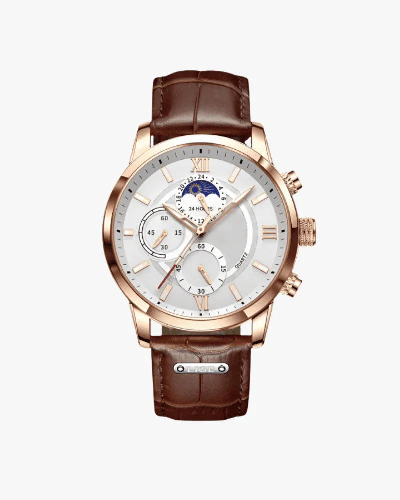 Watch Classic Richelieu with Premium Material and Adjustable Waterproof Strap 1